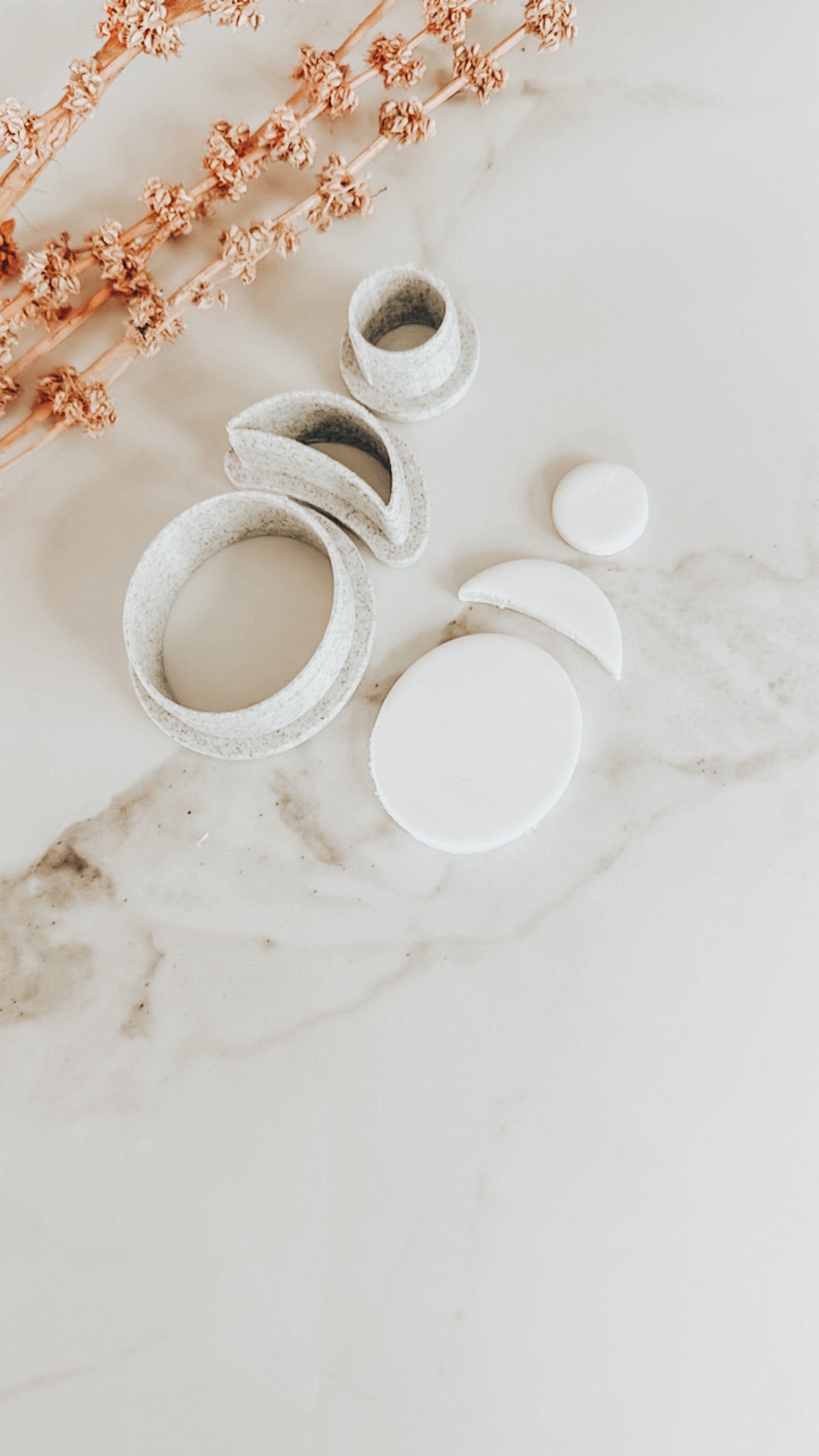 Adel 3 Piece Statement Dangle Clay Cutter Set