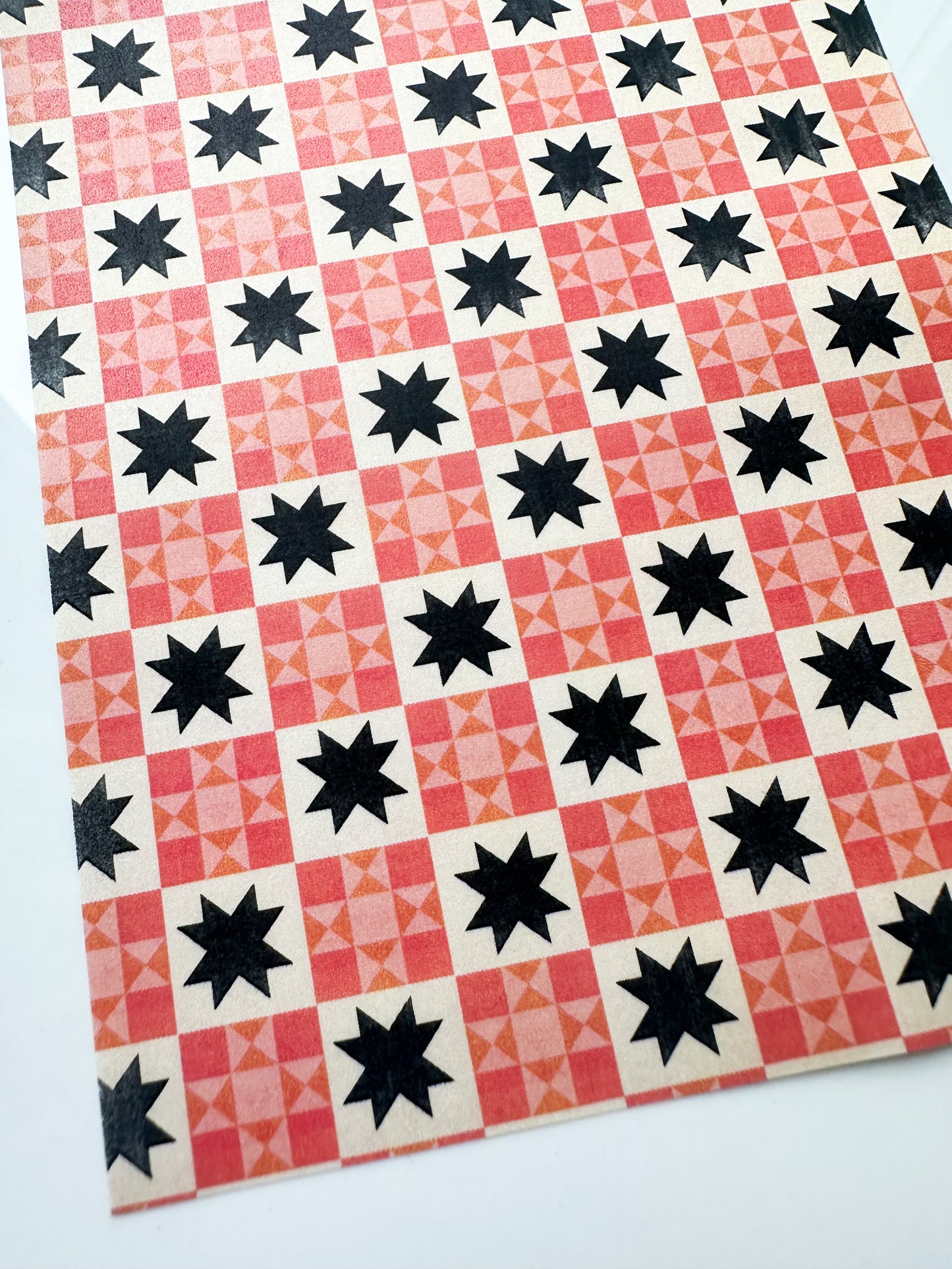 Transfer Paper 03 (Aztec Red & Pink)