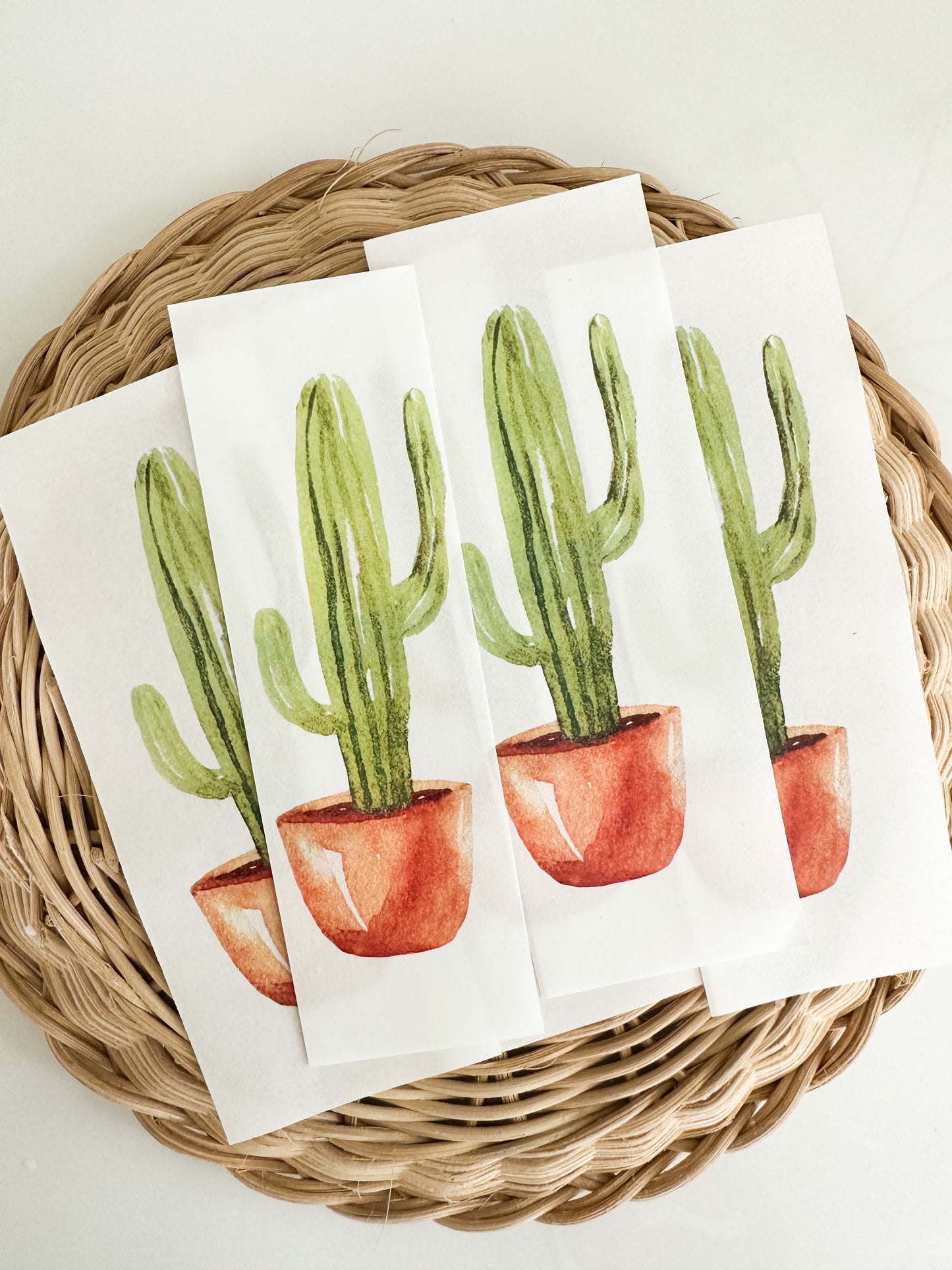 Transfer Paper 70 (Cactus for Large Bookmark)