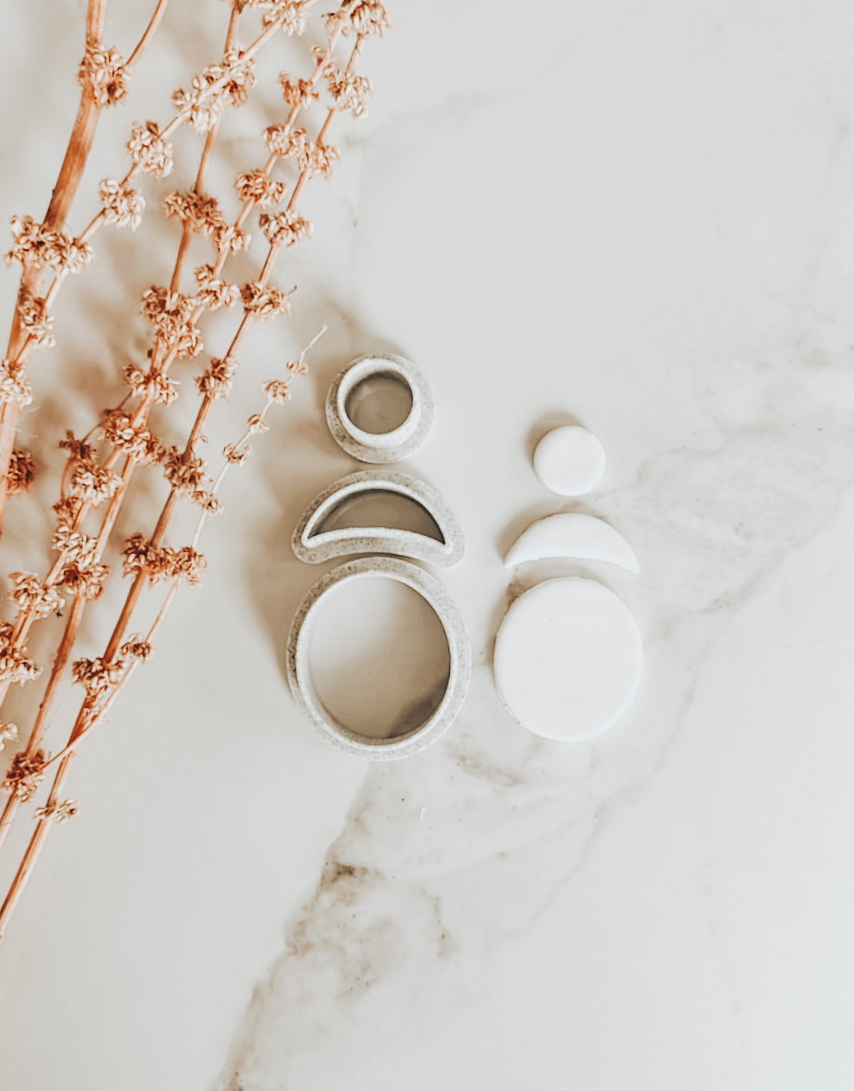 Adel 3 Piece Statement Dangle Clay Cutter Set