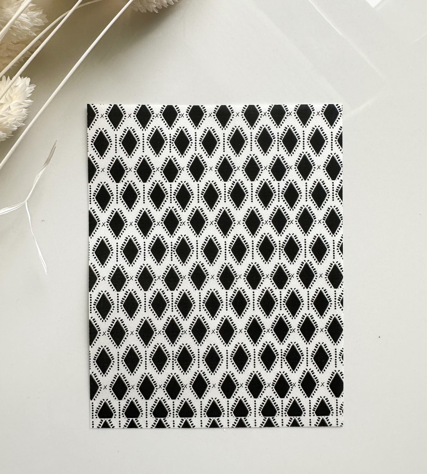 Transfer Paper 52 (Diamonds & Dots)