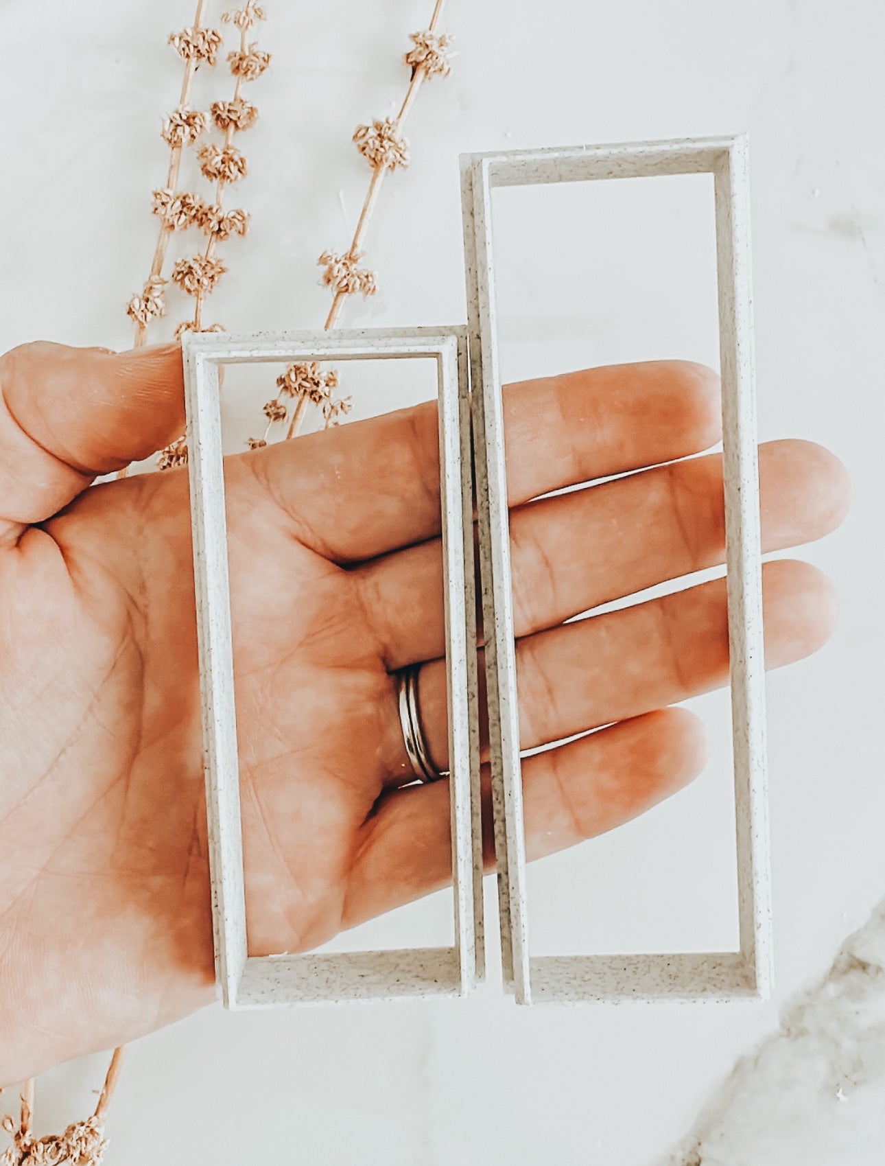 Soft Rectangle Clay Bookmark Cutter