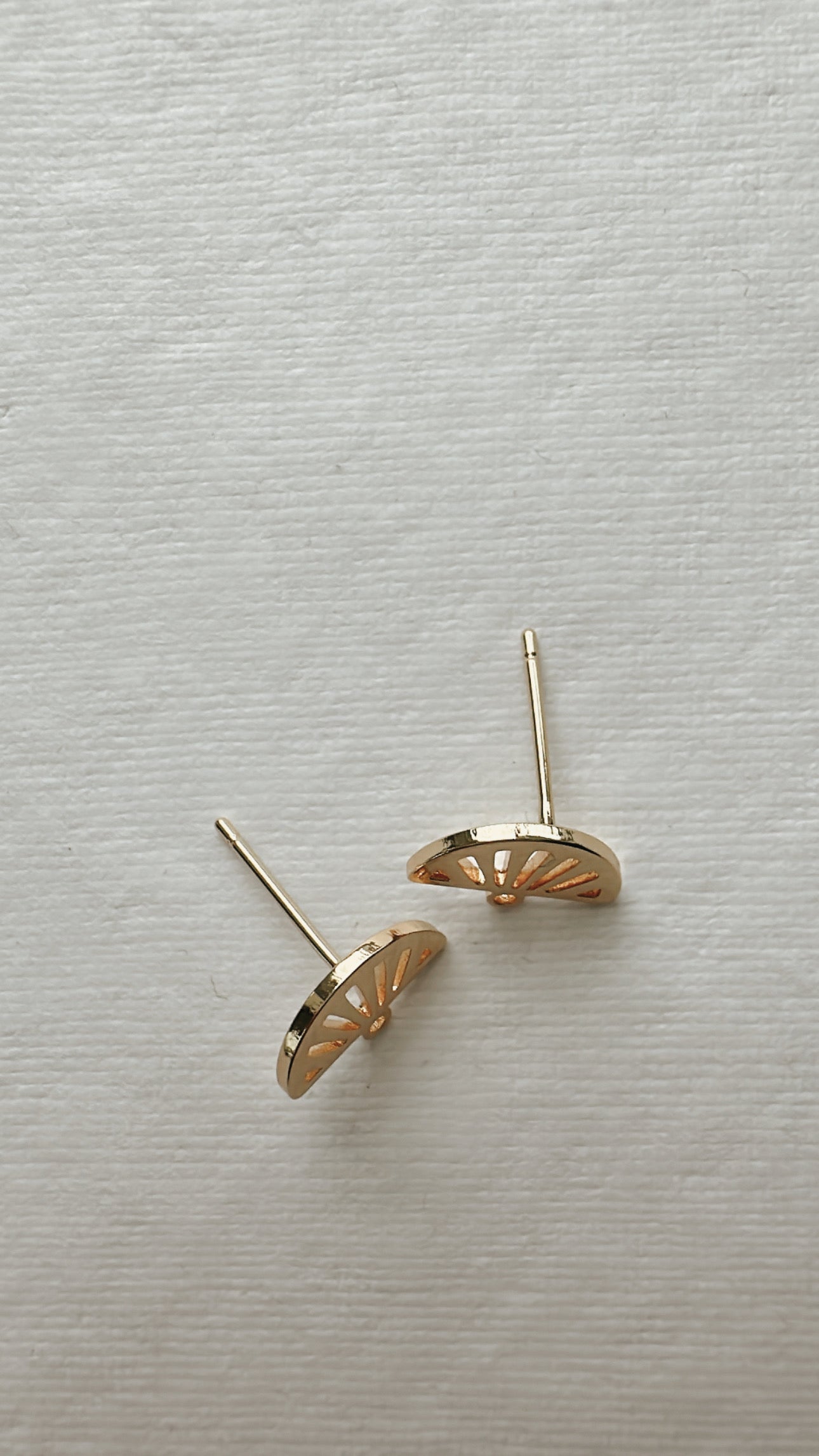Gold Plated Fan Post