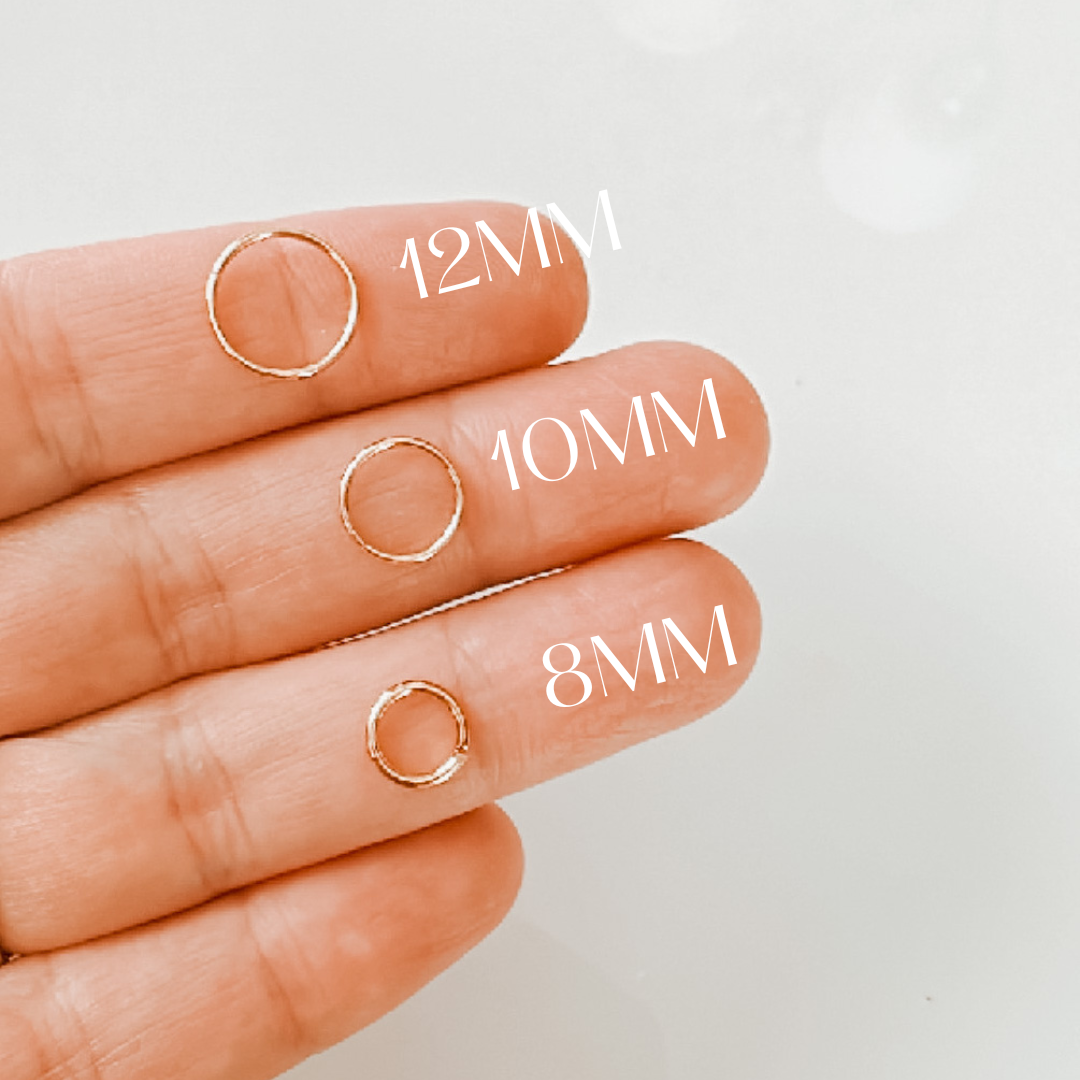 Silver Plated Open Jump Rings (10 Count)