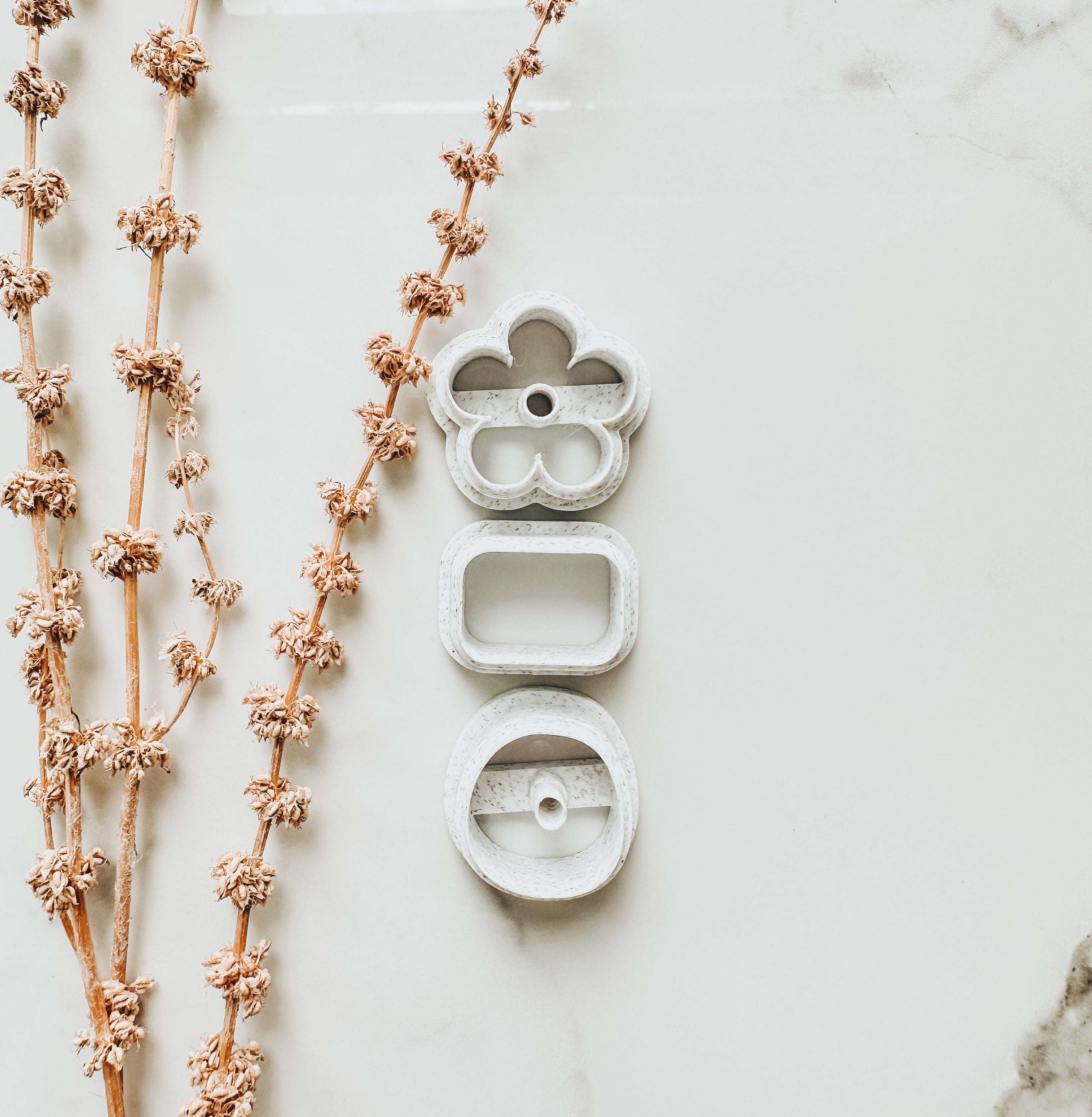 Flora Clay Cutter Set For Clay Earrings