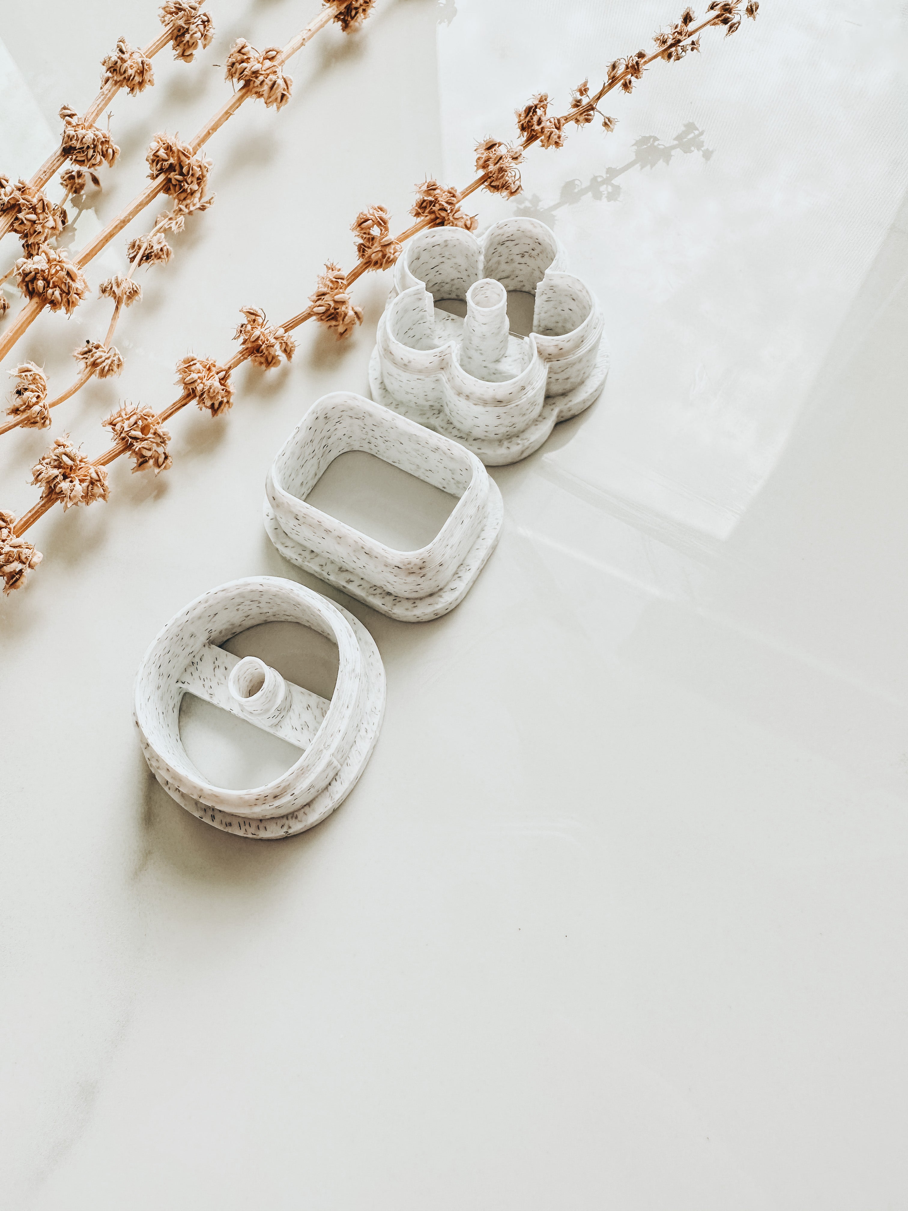 Flora Clay Cutter Set For Clay Earrings
