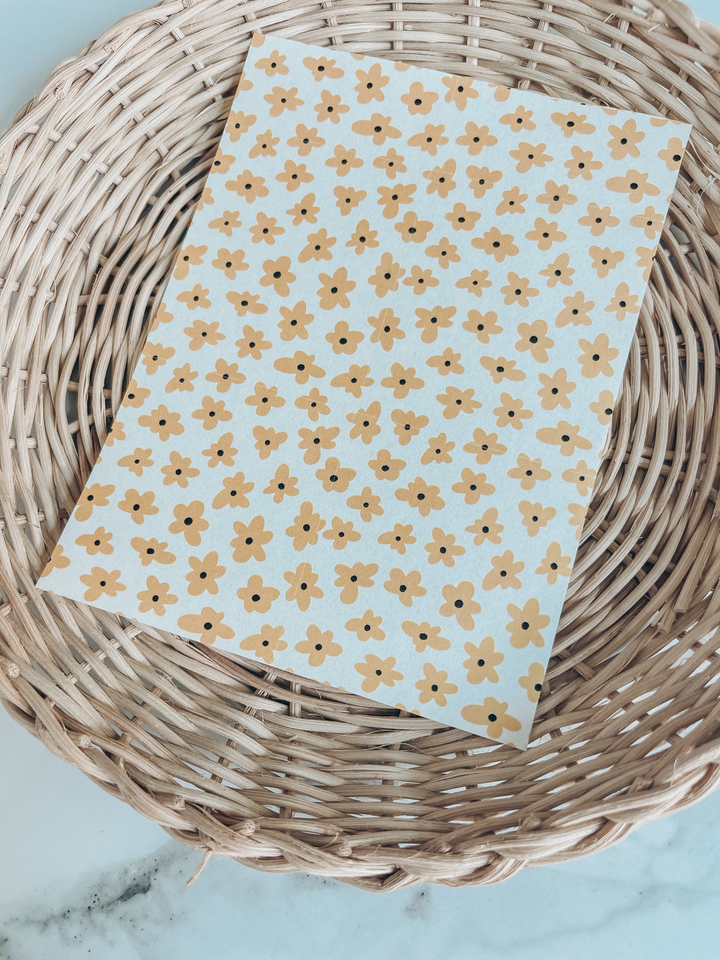 Transfer Paper 140 (Tiny Yellow Floral)
