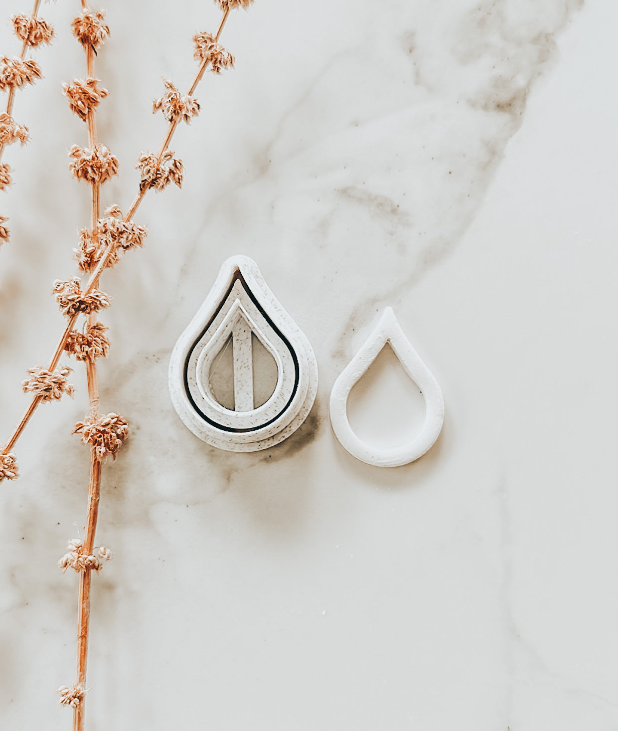 Pinched Skinny Circle Clay Cutter