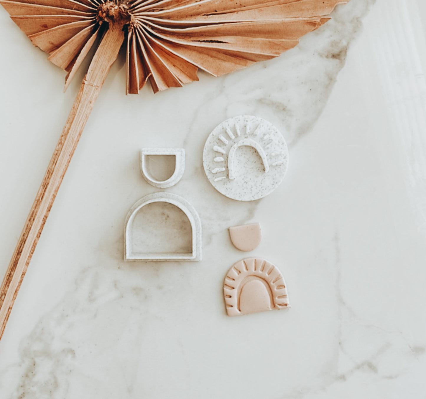 JACY - 3 PIece Clay Cutter Set and Stamp