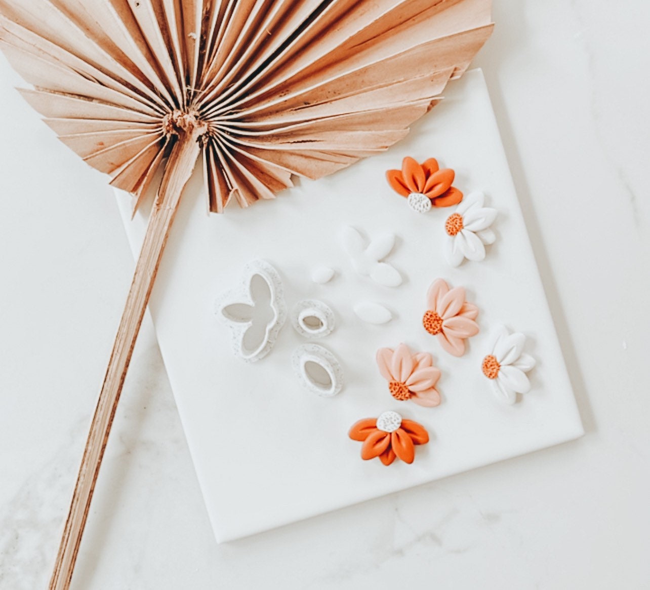 3 Piece Daisy Clay Cutter Set