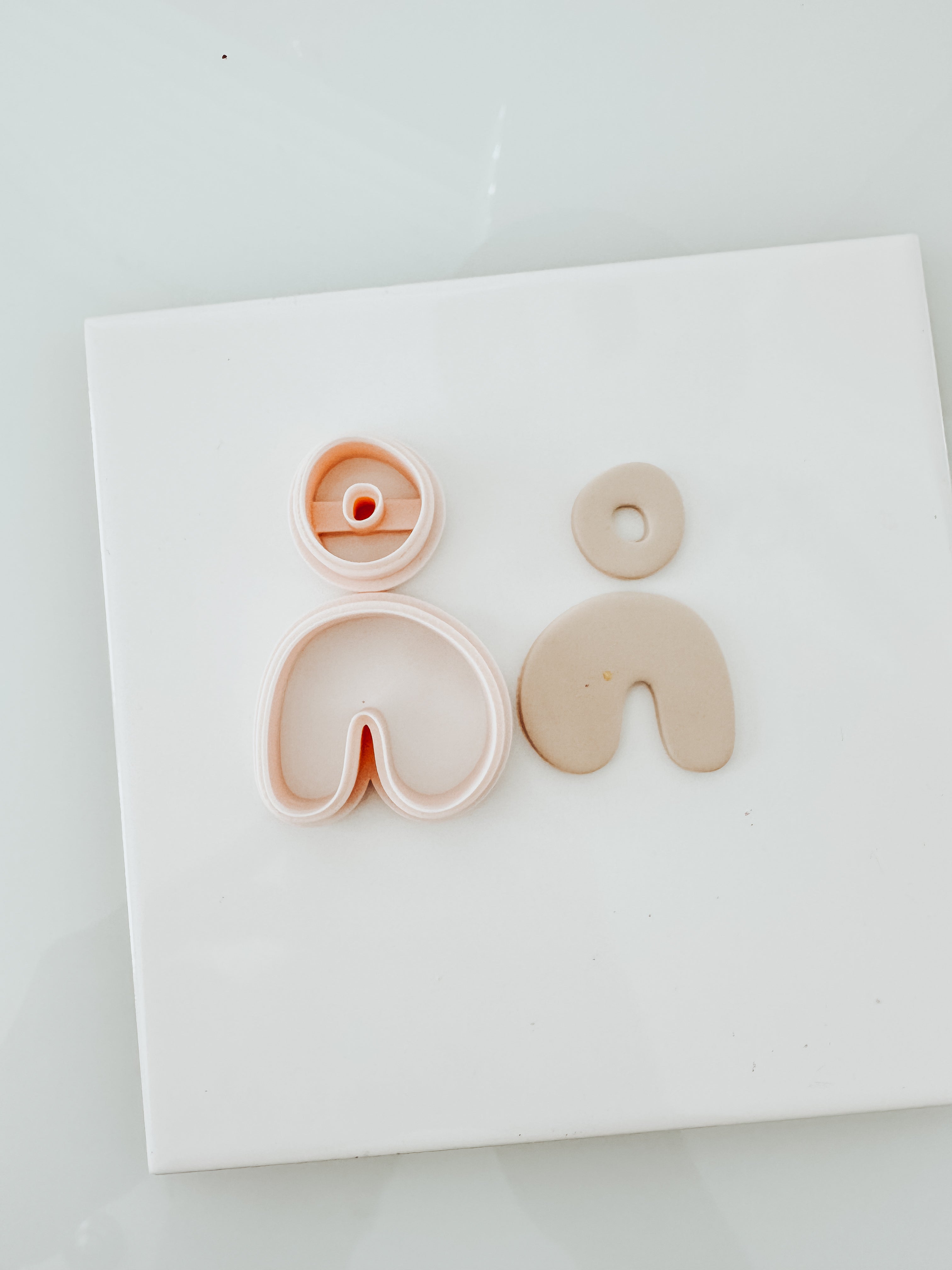 Stevie LARGE Organic Two Piece Clay Cutter Set