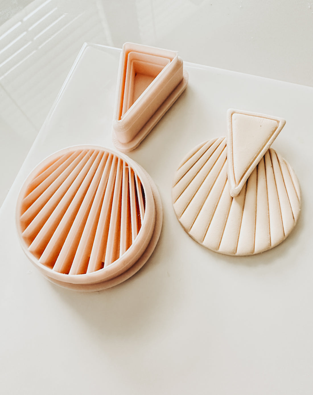 Reese Embossed Stackable Clay Cutter Set