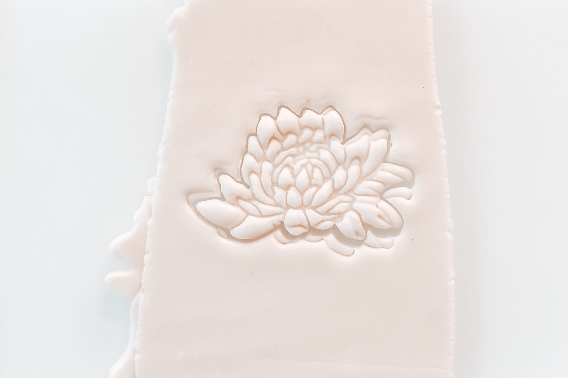 Chrysanthemum November Birth Flower Clay Cutter