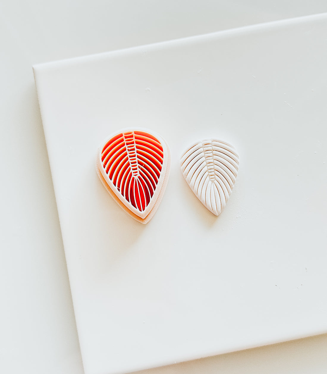 Ayla Macrame-Inspired Feather Clay Cutter