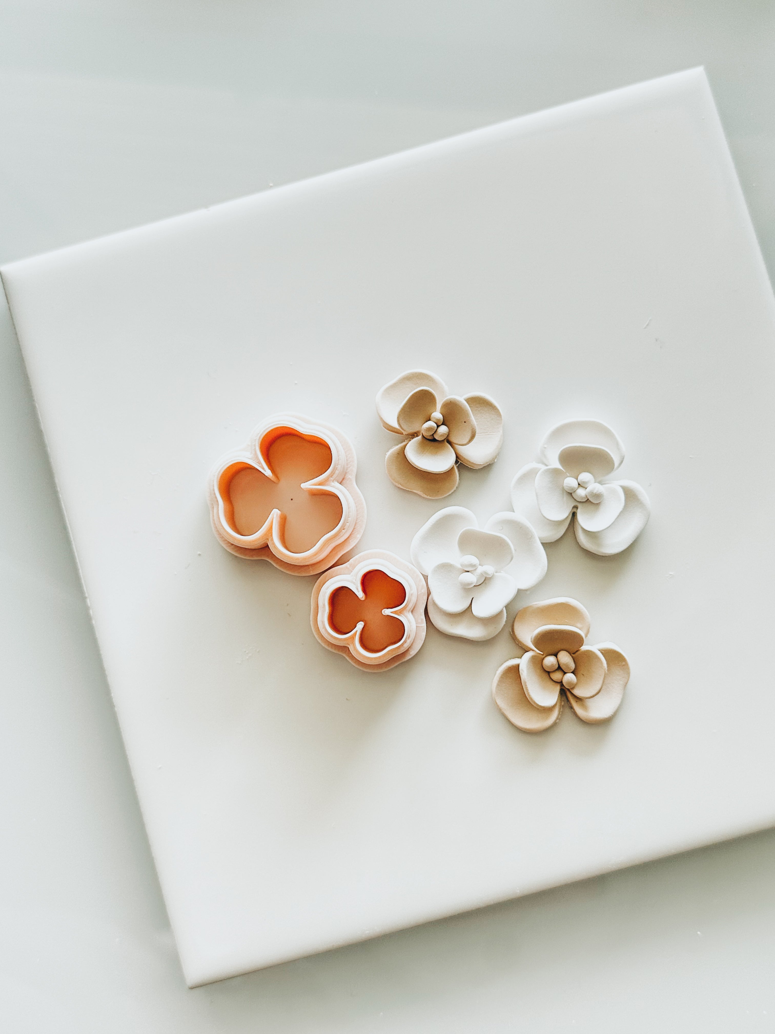 Floral Builder 3 Clay Earring Cutter