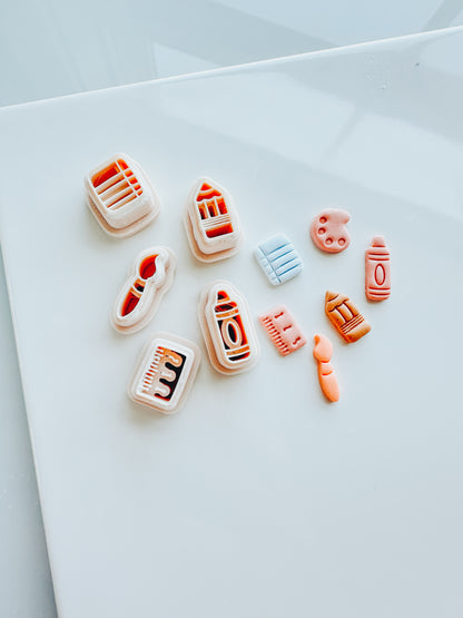 School Stud Pack School &amp; Teacher Clay Cutters