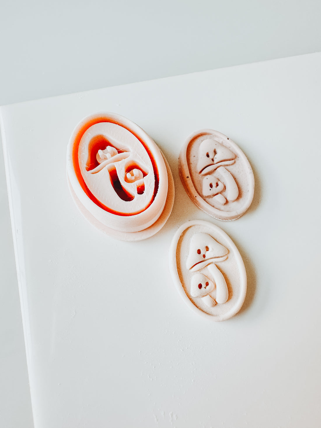 Ghosty Mushrooms Halloween Clay Cutters