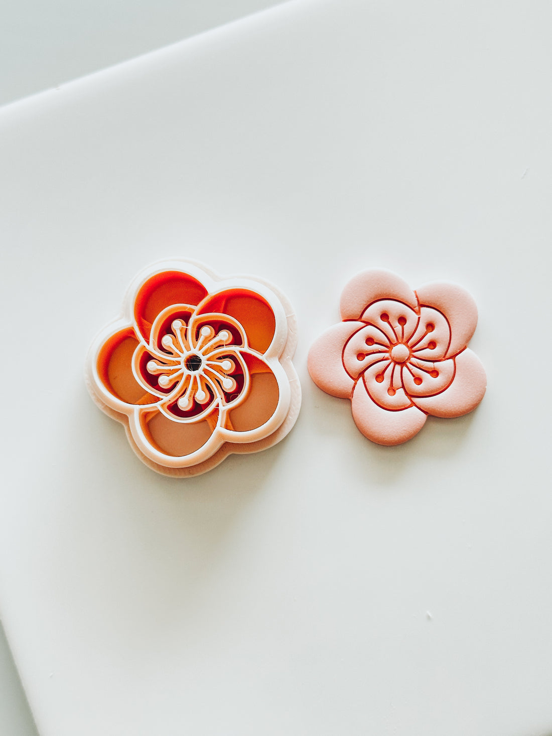 Effie Embossed Clay Earring Cutter