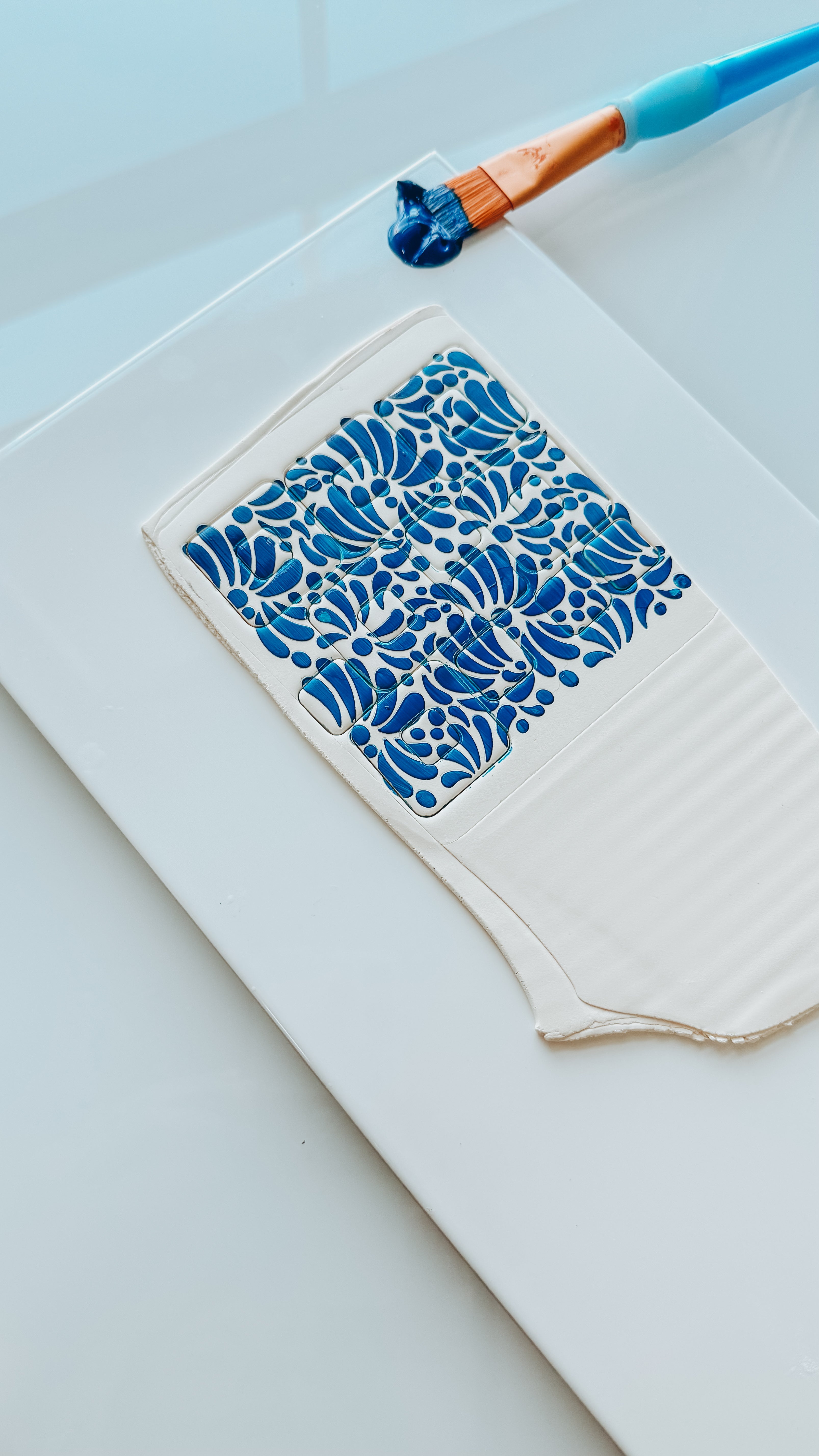 Spanish Talavera Stencil