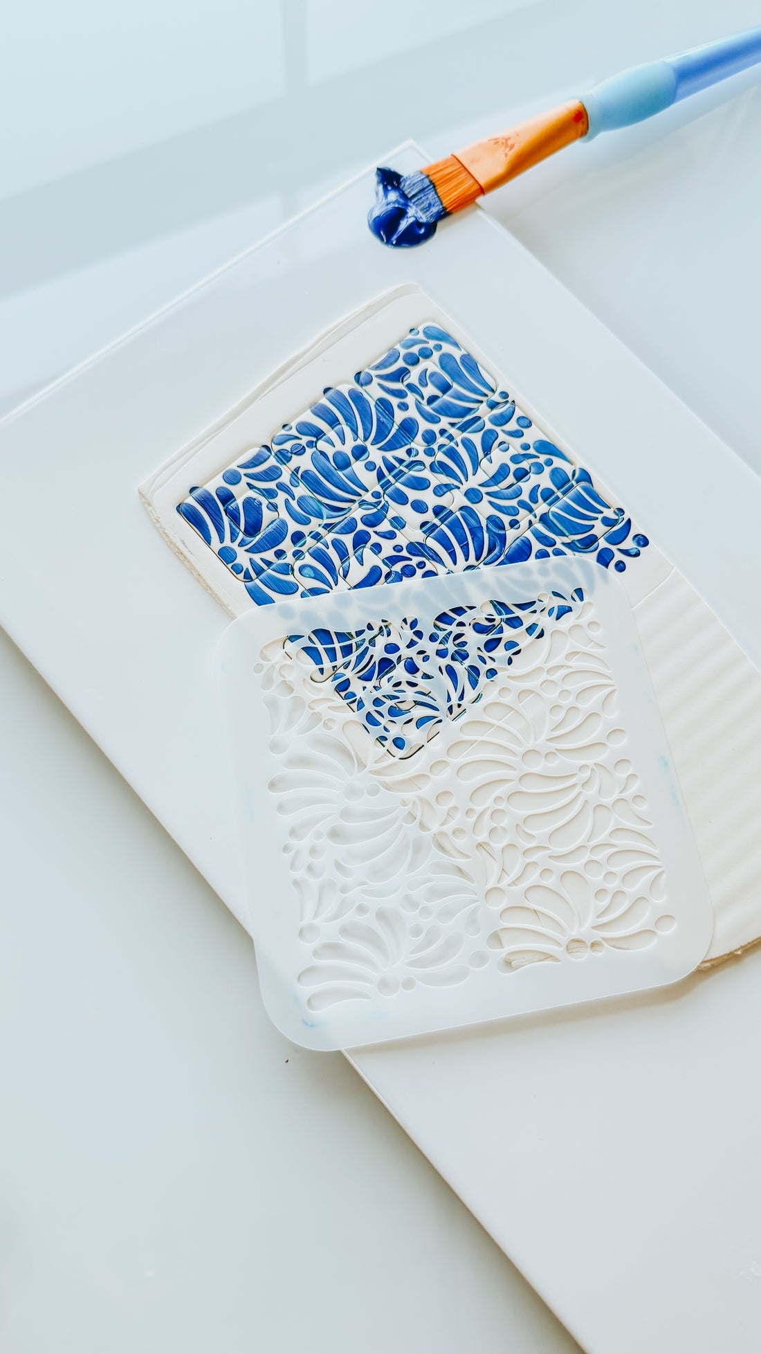 Spanish Talavera Stencil
