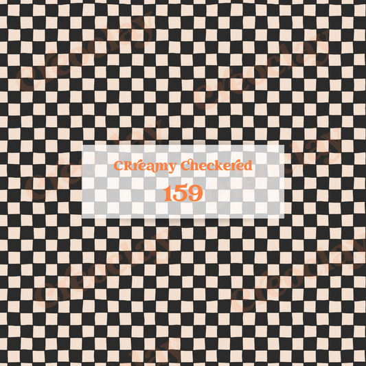 Transfer Paper 159 (Creamy Checkered)