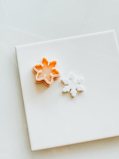 Snow Flake Clay Cutter