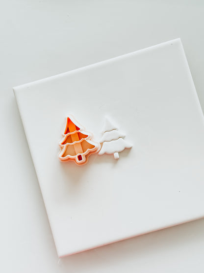 Whimsy Christmas Tree Clay Cutter