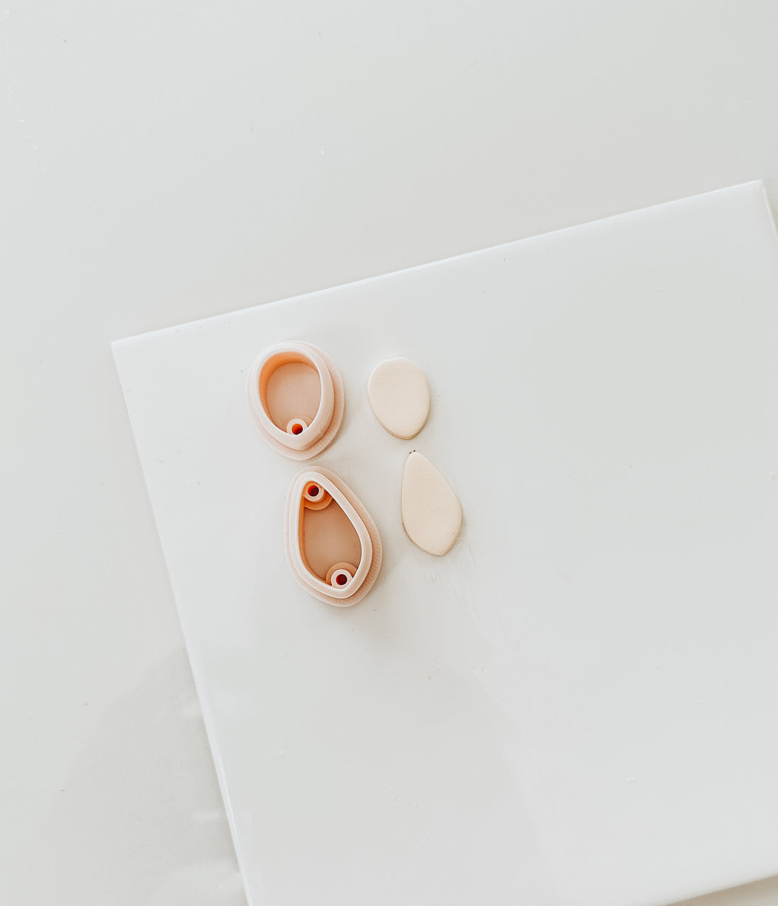 Sadie Full Drops Clay Cutter 1.75” Total (1.0” & .75”) With Guides