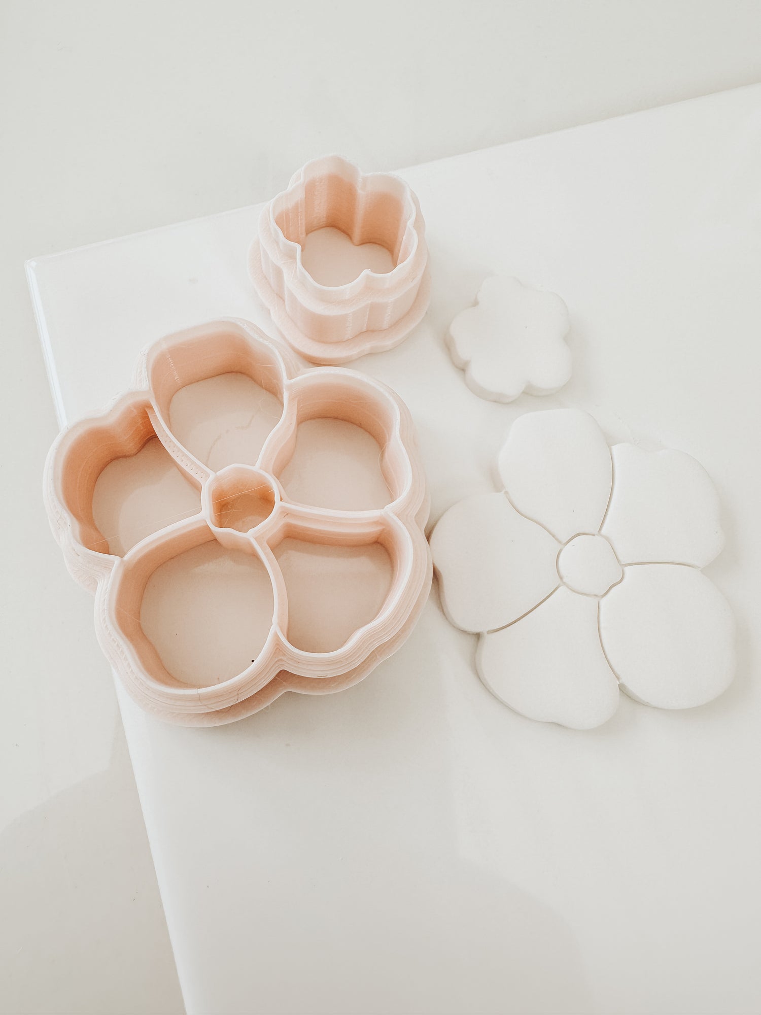 Bliss Flower Clay Cutter 1.75” Total