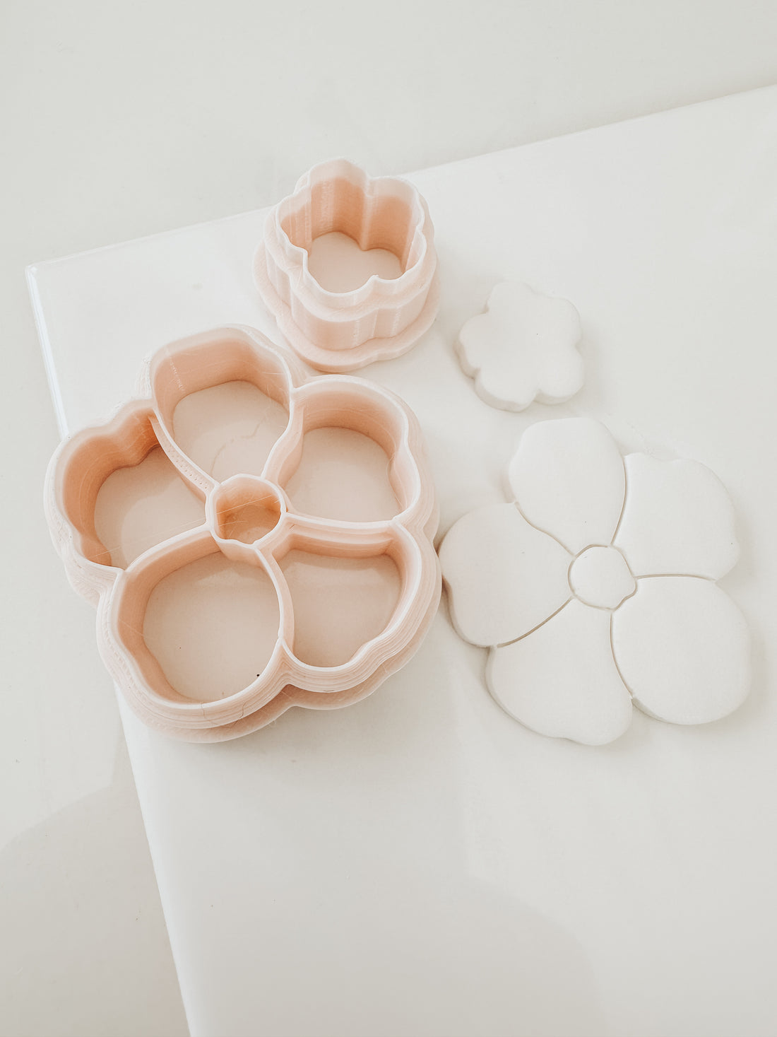 Bliss Flower Clay Cutter 1.75” Total