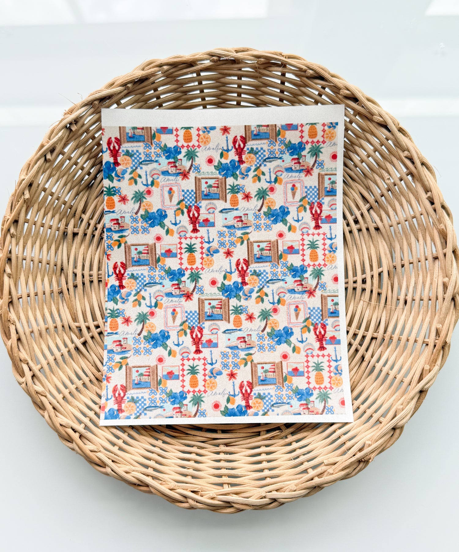 Lobster Blues Transfer Paper