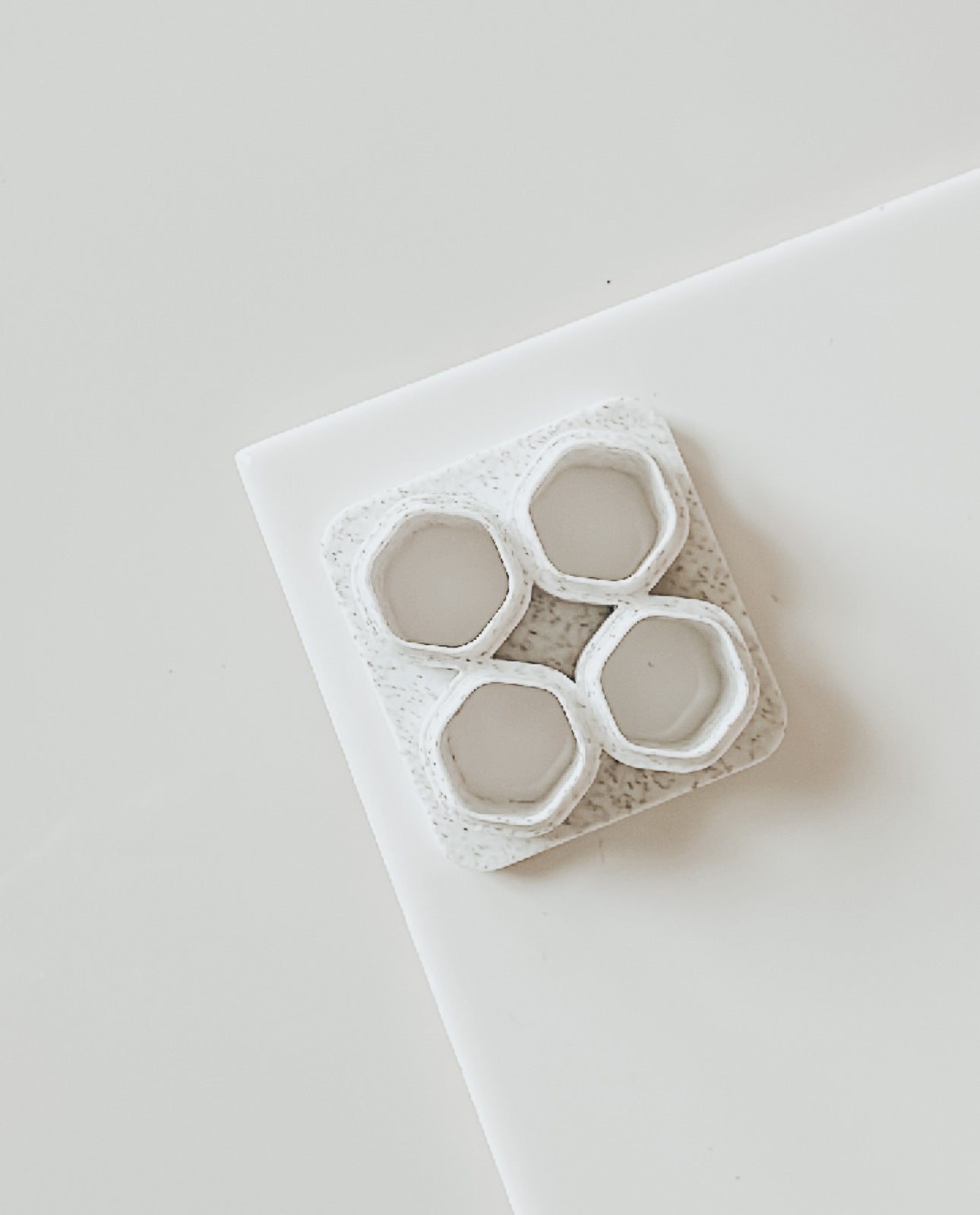 Basics Slab Clay Cutter - Soft Hexagon