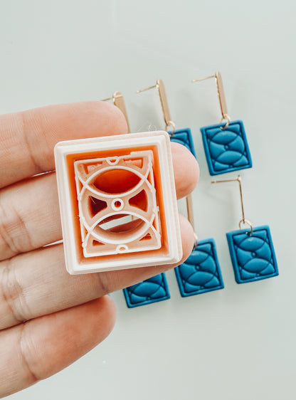 SMALL Harper Embossed Clay Cutter