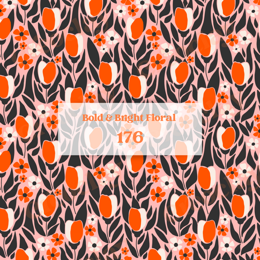 Transfer Paper 176 (Bold & Bright Floral)