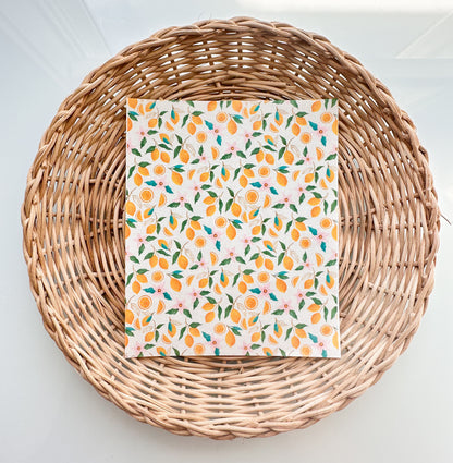 Summer 37 Trendy Lemons Transfer Paper
