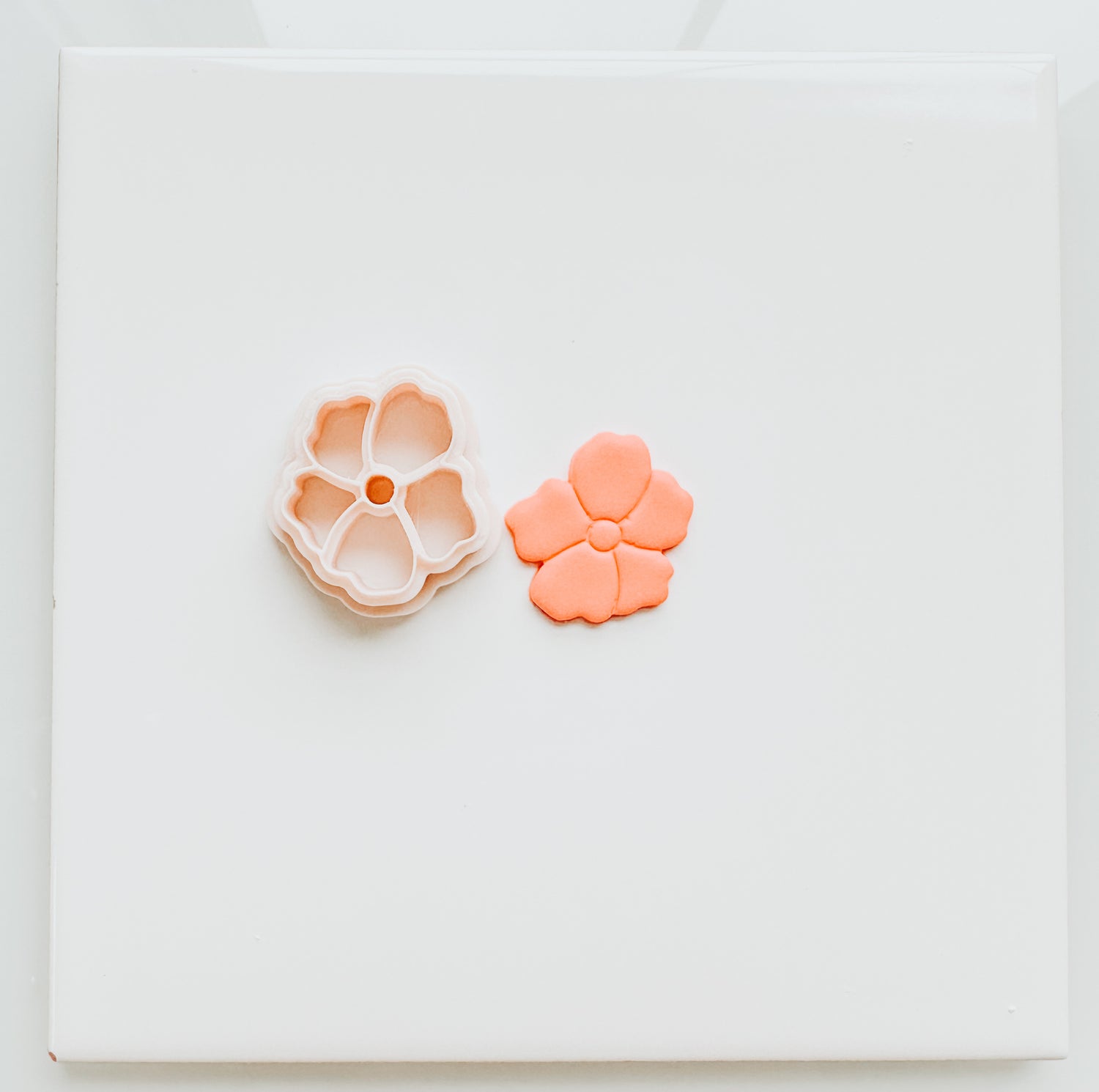 Joy Flower 1.0” 2 Piece Set Clay Cutter