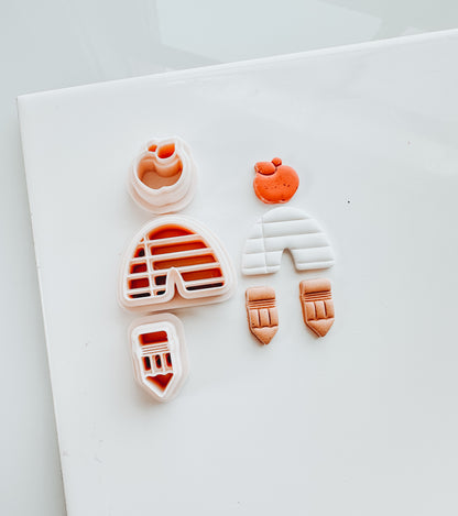 Pencil &amp; Paper Arch Set Teacher Clay Cutters