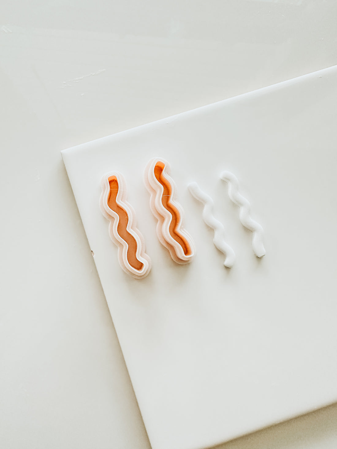 Drift Squiggle Mirrored Two Piece Clay Cutter Set