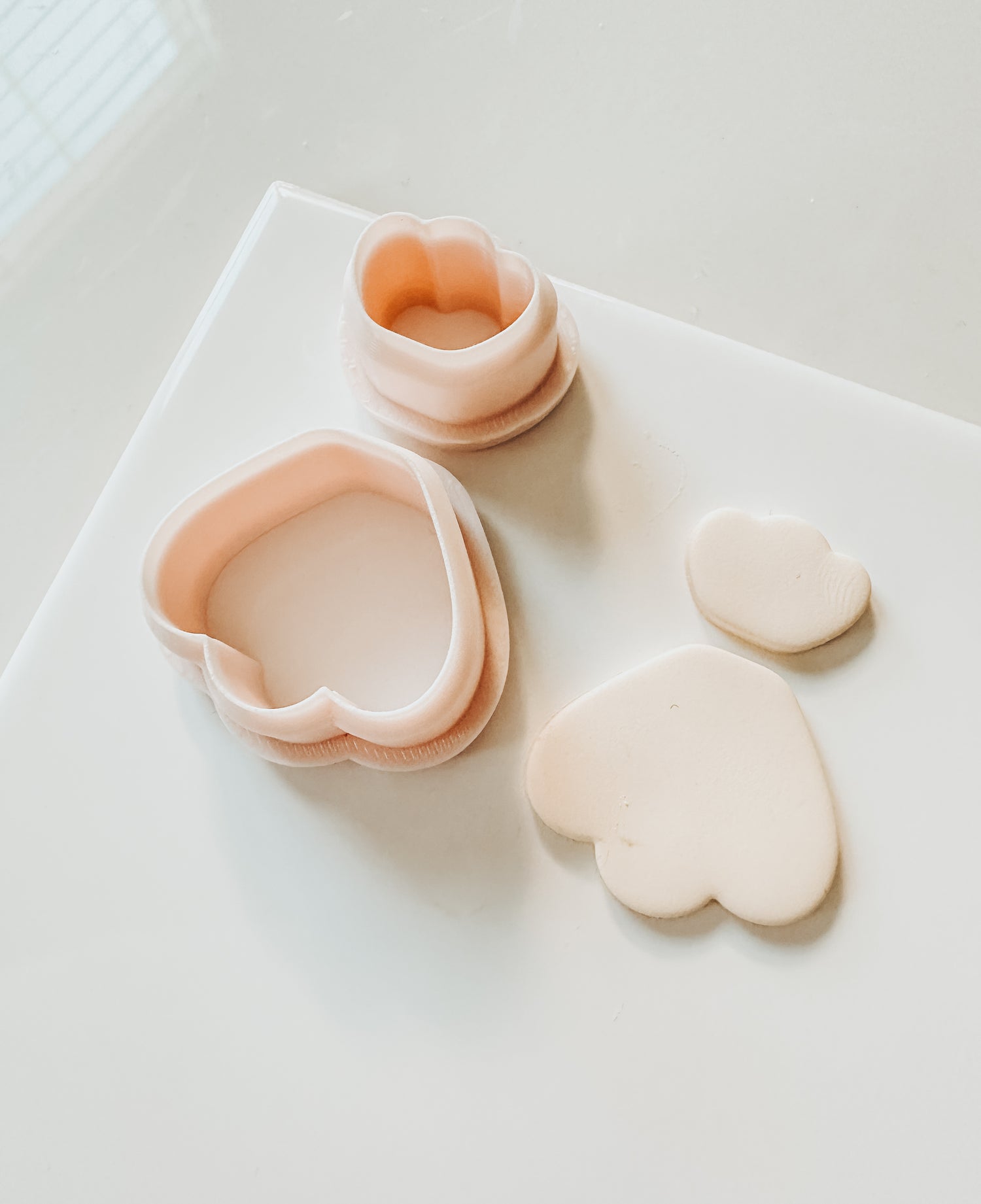 Primrose 2 Piece Clay Cutter Set 1.75” (total)