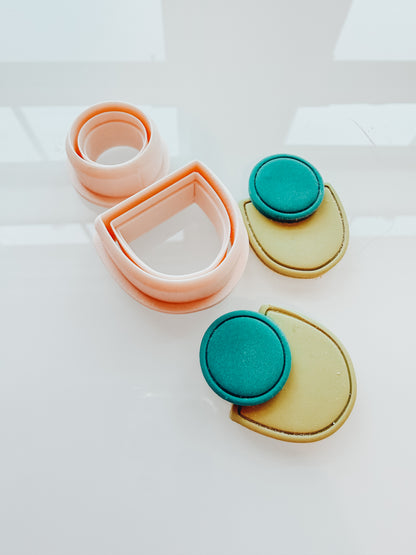 Annette 2 Piece Clay Earring Cutter Set