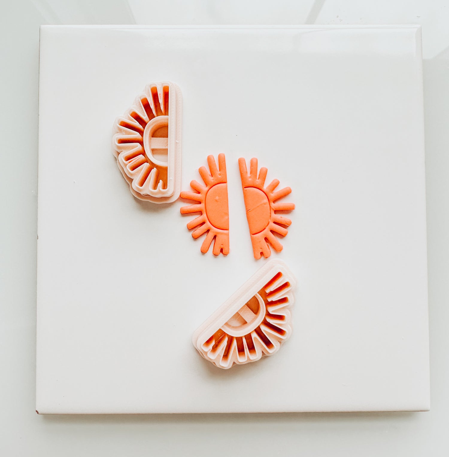 Sun 2 Piece Set Clay Cutter