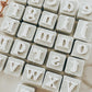 Boho Letter Stamps - 0.50"