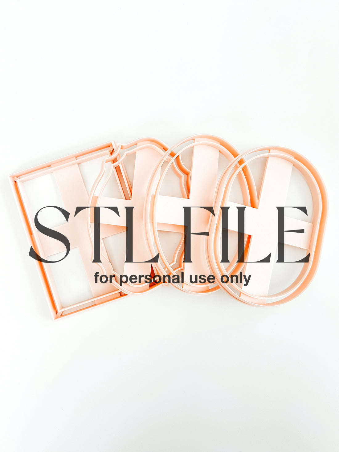 STL File - 4 Large Wall Hanging Cutter Files