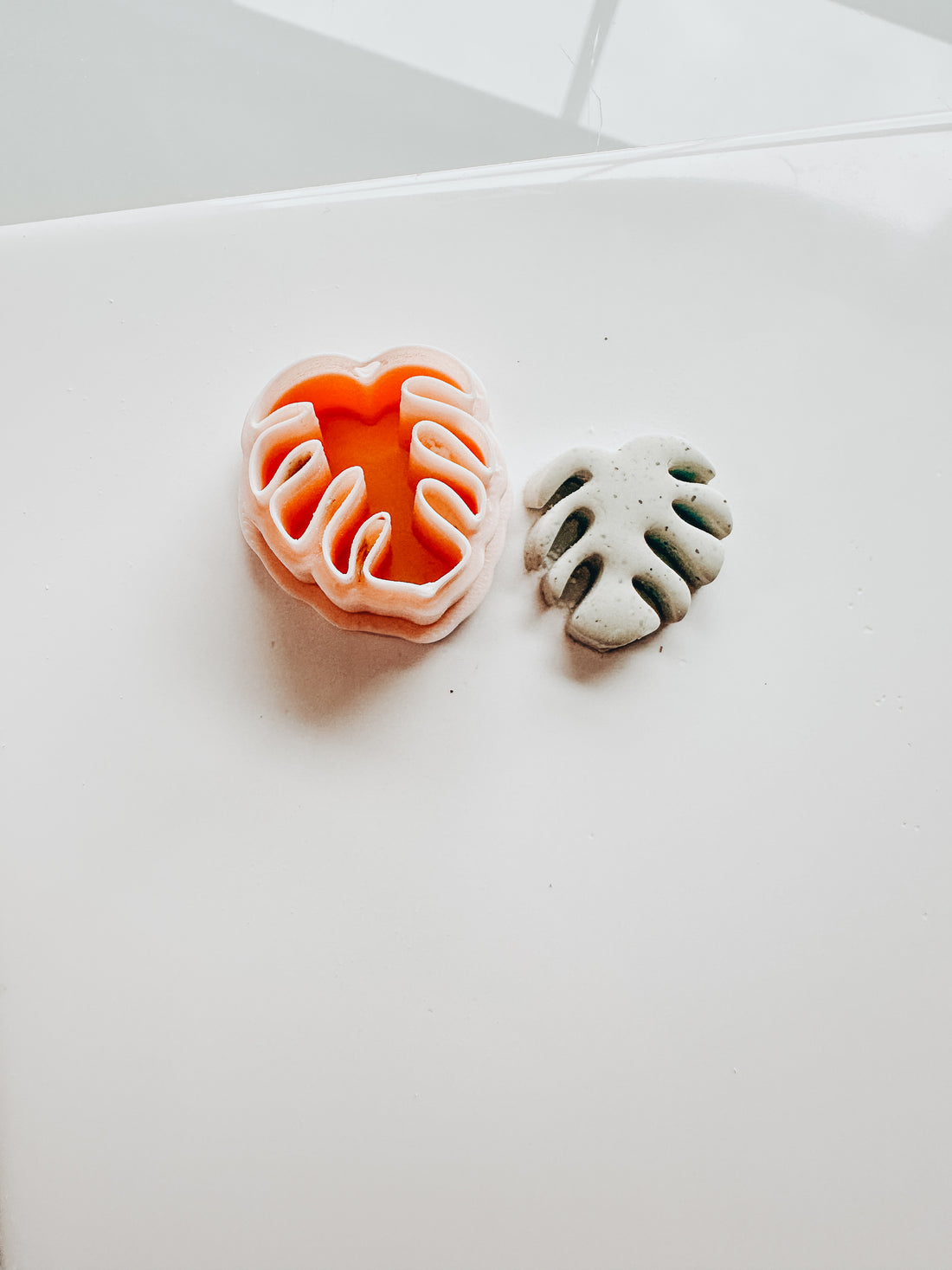 Monstera Bead Clay Cutter