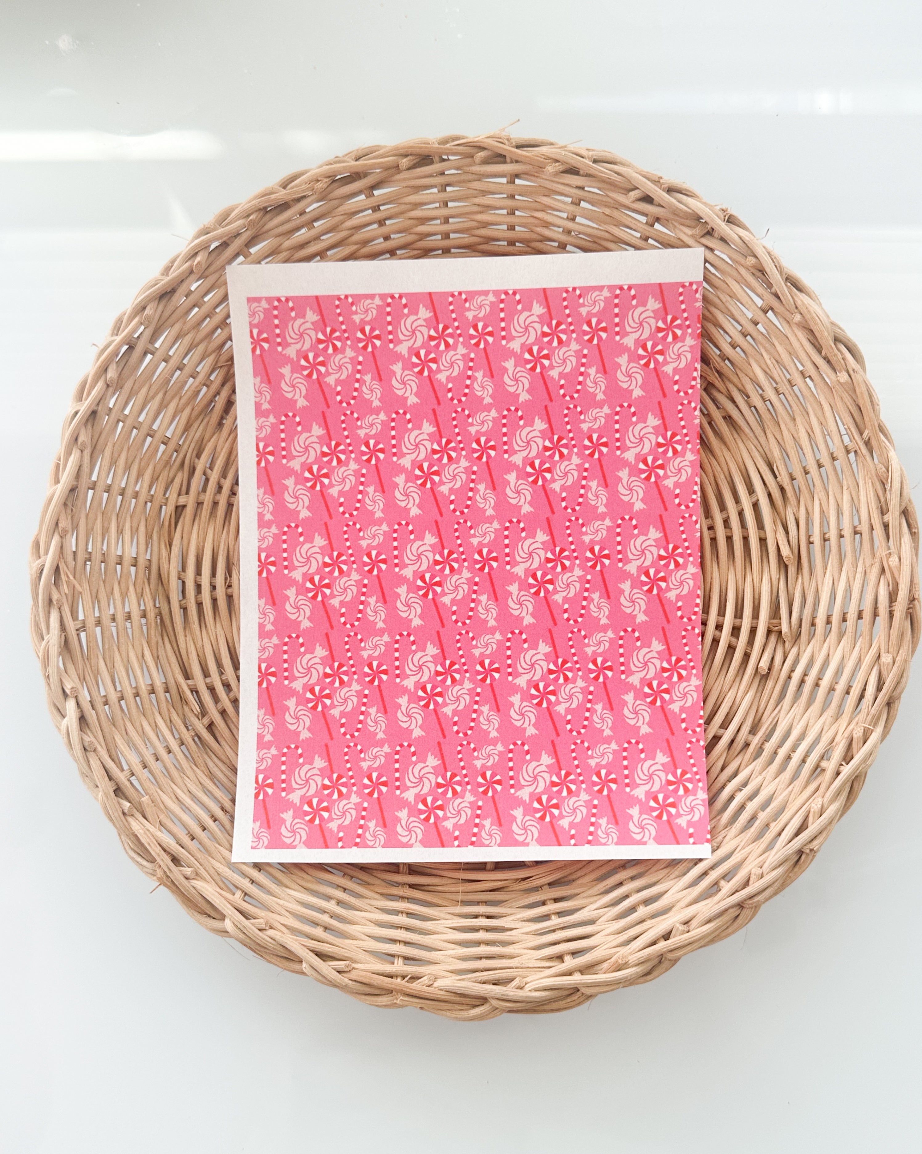 345 Pink Candys Transfer Paper