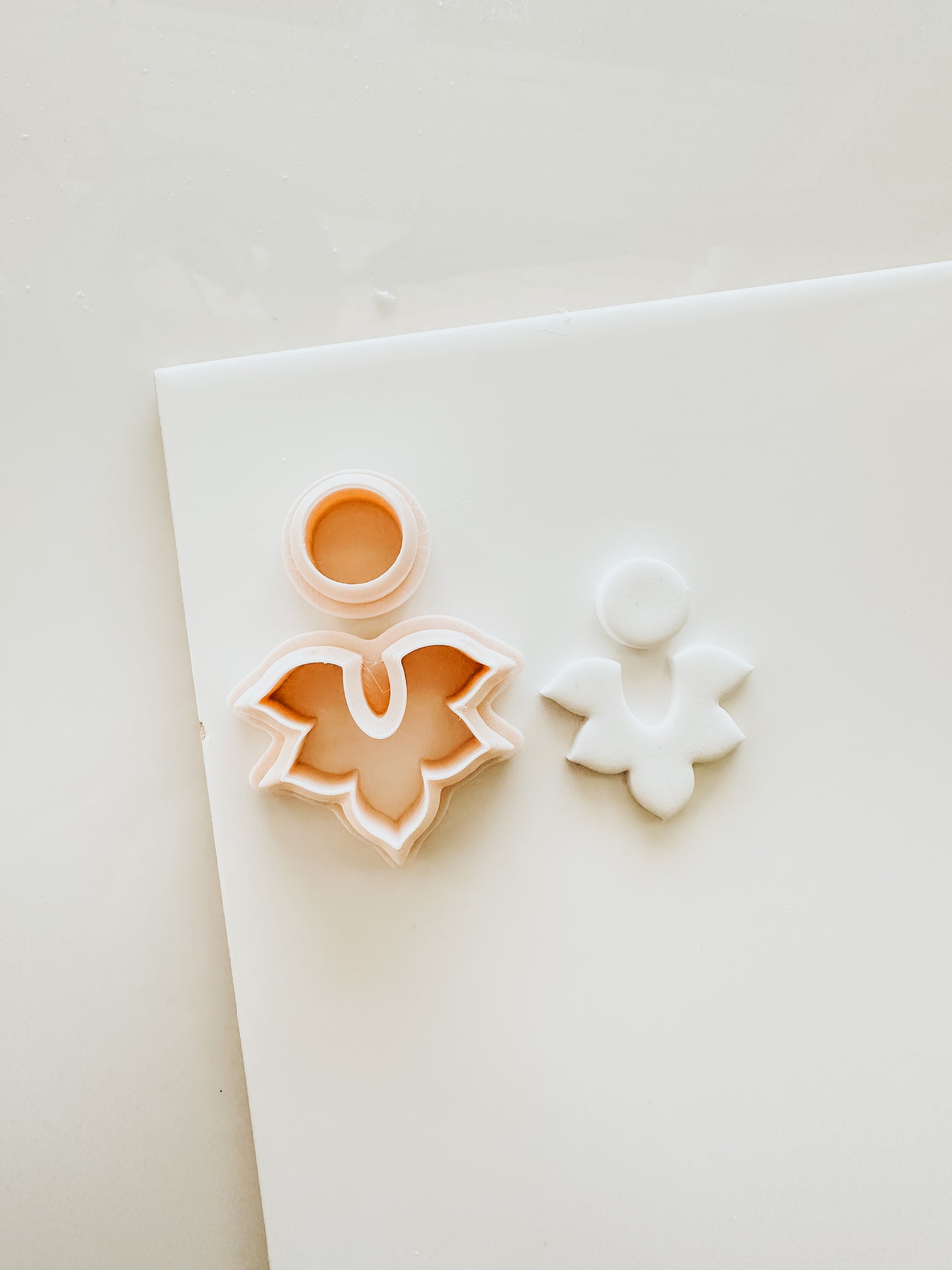 Zahara Half Flower Clay Cutter Set