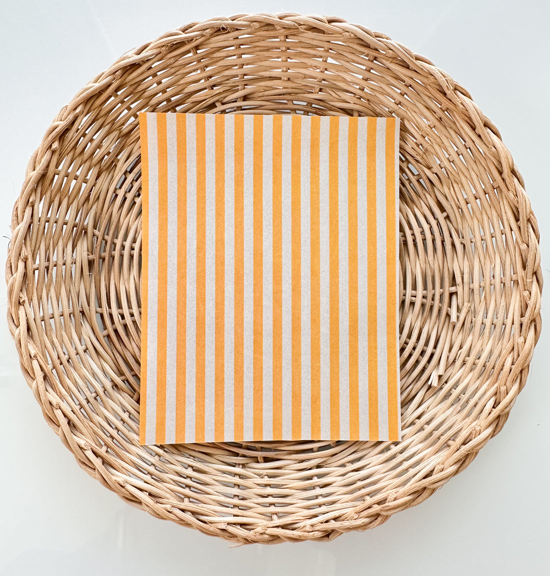 Summer 17 Trendy Pale Yellow Stripes Transfer Paper