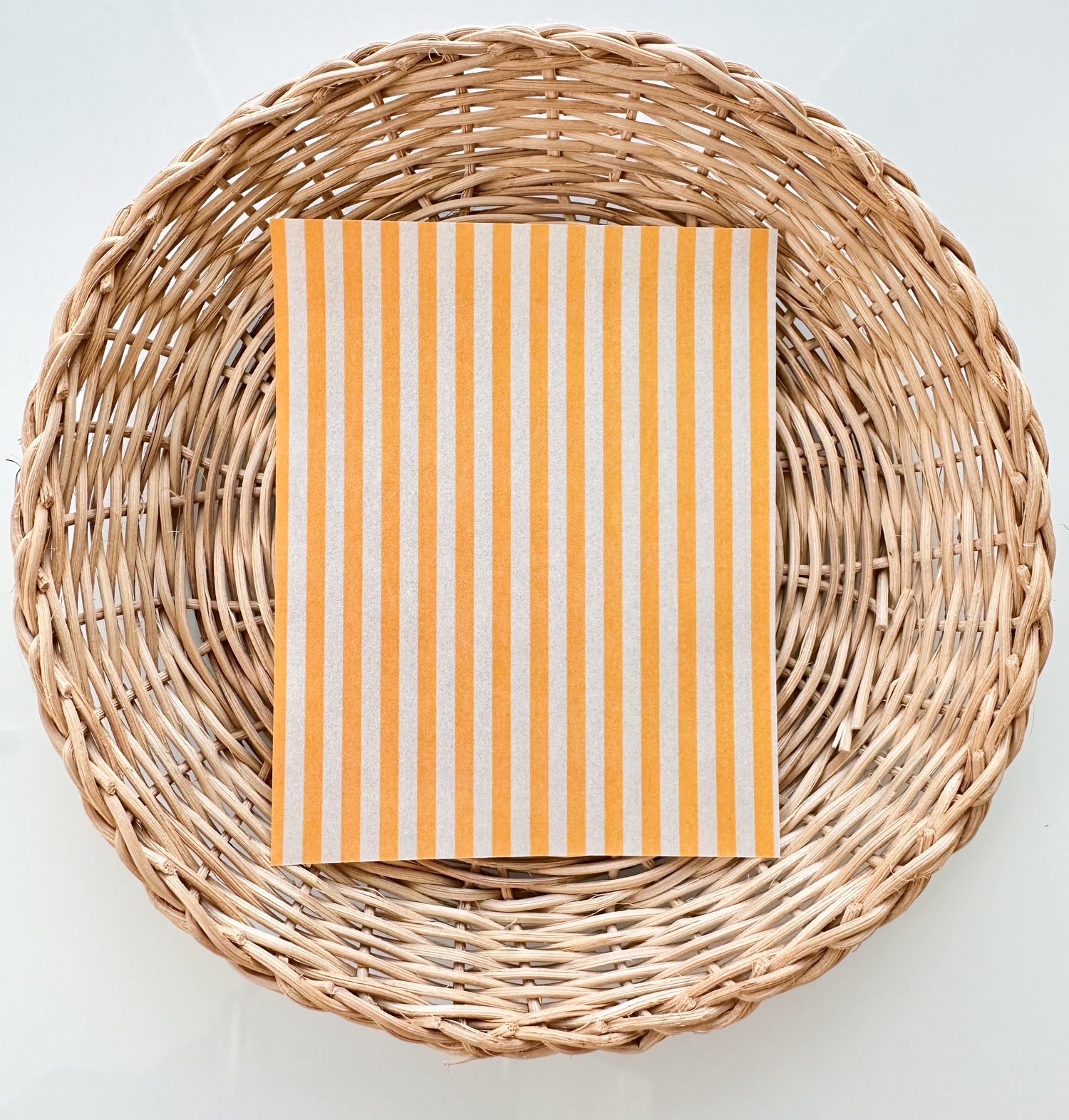Summer 17 Trendy Pale Yellow Stripes Transfer Paper