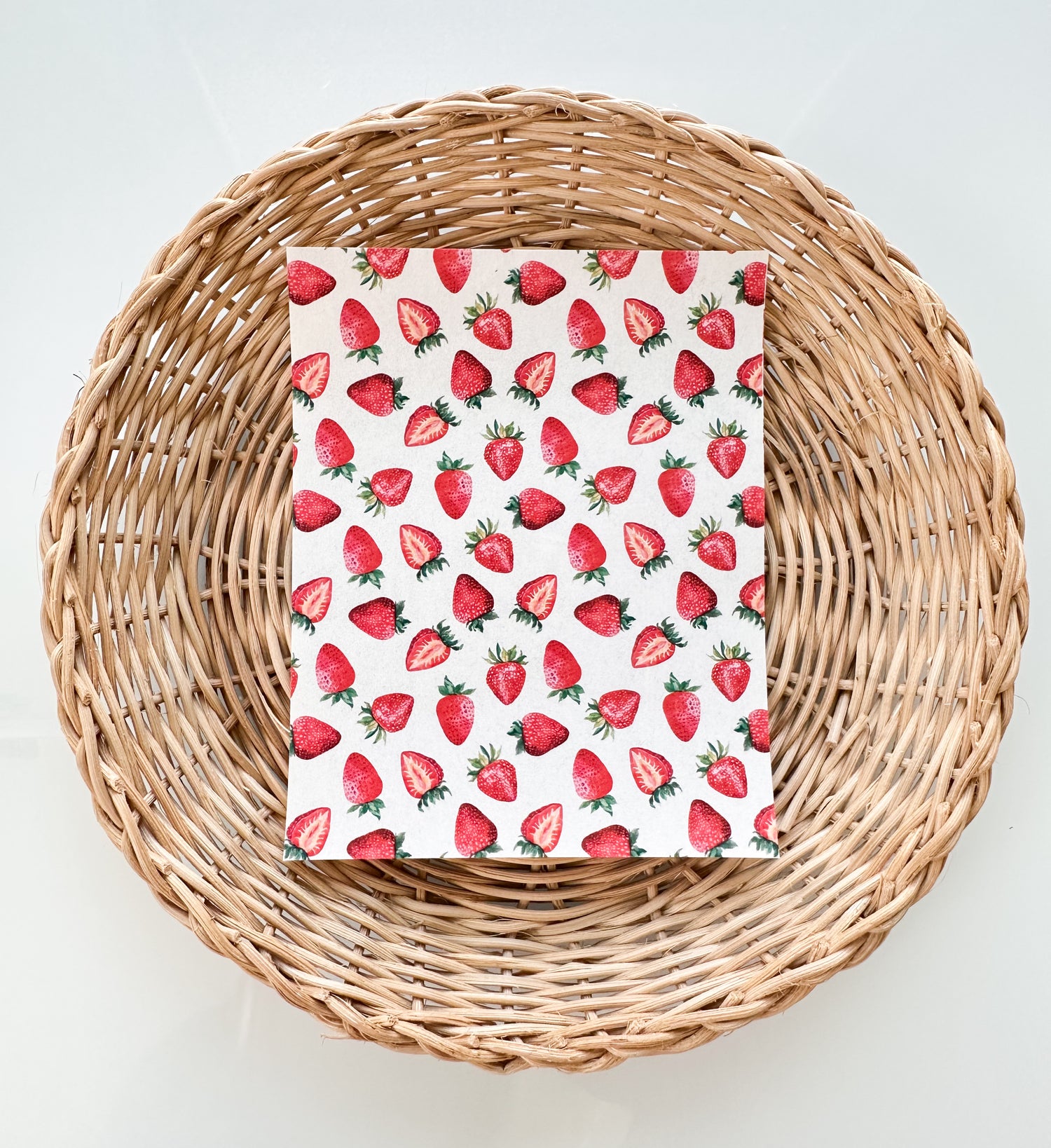 Summer 28 Summer Strawberries Transfer Paper