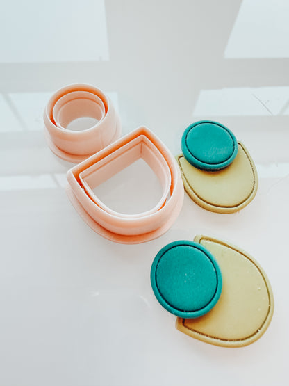 Annette 2 Piece Clay Earring Cutter Set